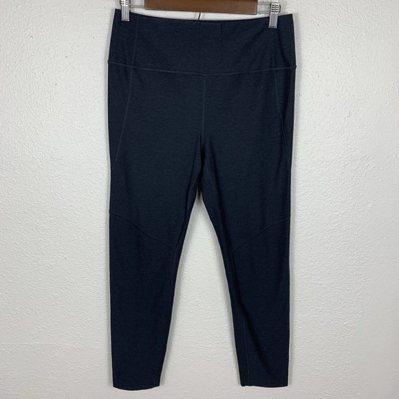 Outdoor Voices Full Length Legging Athletic Pant Gray Fitted Size Large Yoga - Picture 1 of 7